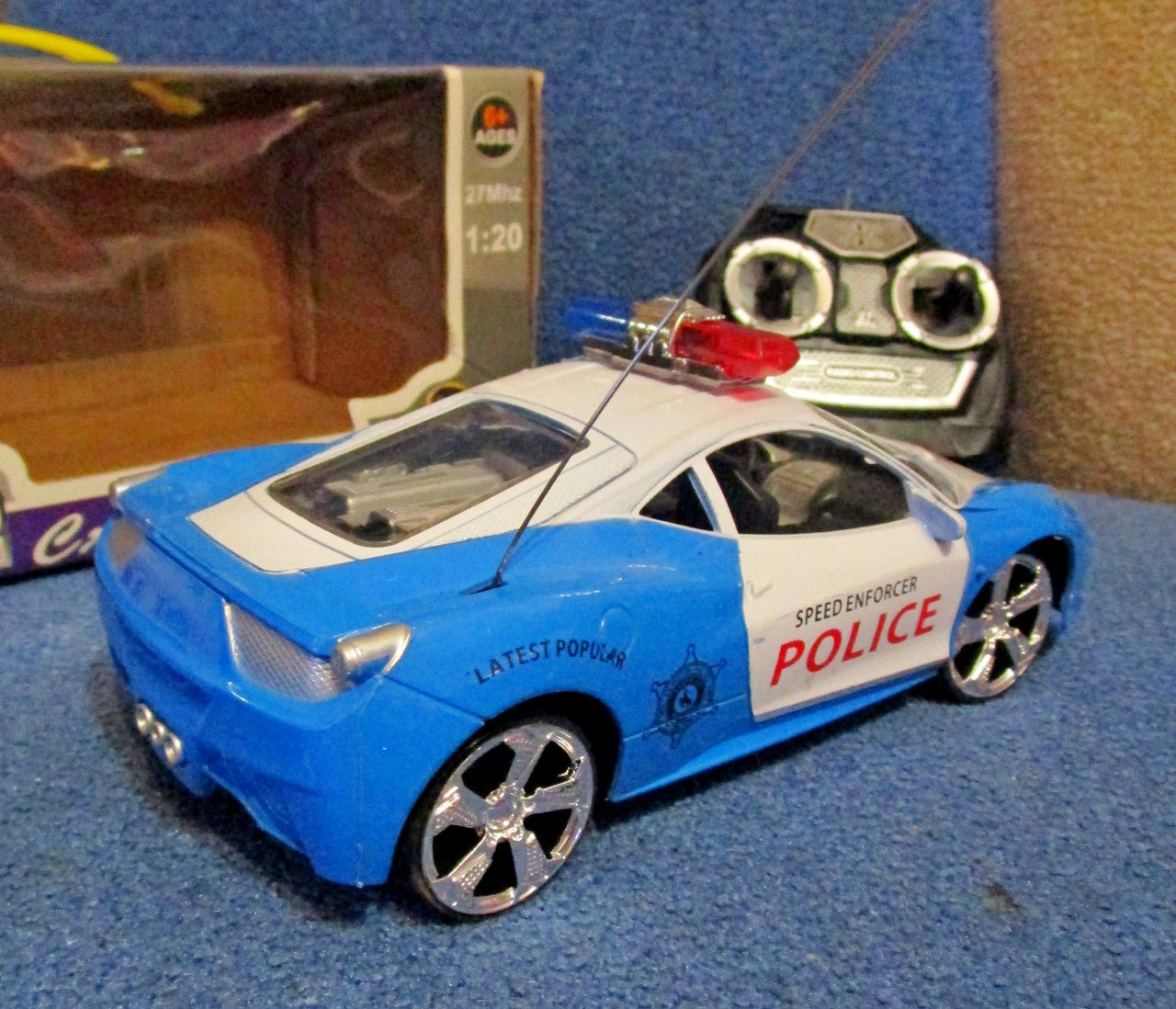 Радиоуправляемая машинка police (аккум.) 20 см - фото 3 - id-p36809068