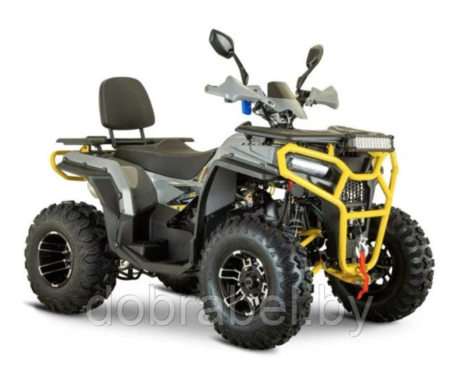 Квадрицикл Avantis Hammer 280L Pro ПТС Серый + жёлтый
