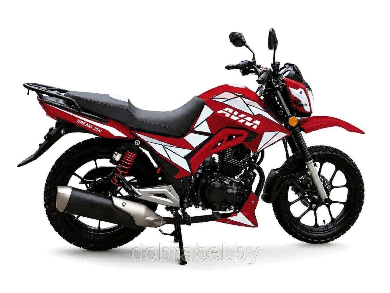 Мотоцикл AVM DREAM 250 красно-белый