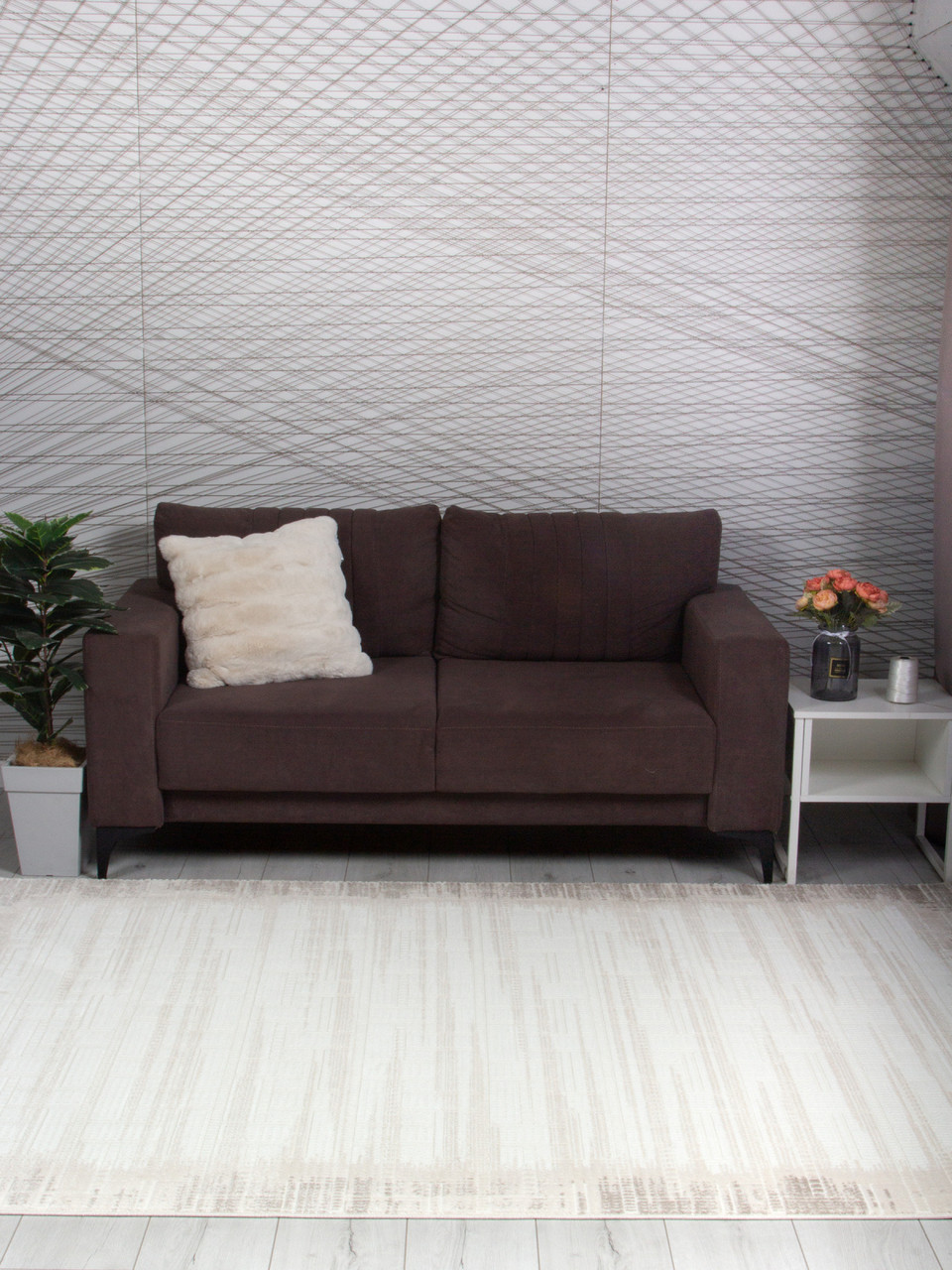 Ковер PHOENIX HALI 00020B - BEIGE / WHITE