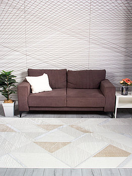 Ковер ALFA CARPET 20802A - L.BEIGE / WHITE