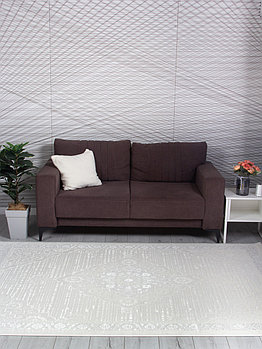 Ковер ALFA CARPET 20811A - L.GREY / WHITE
