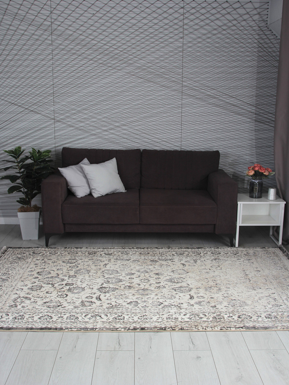 Ковер SAHAN 8504A - S.WHITE / P.VIZON