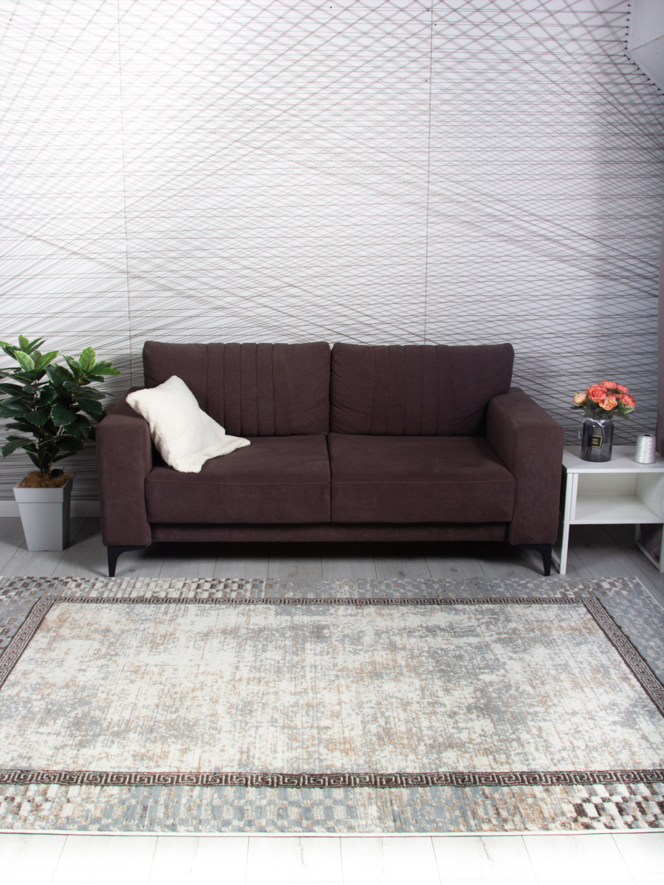 Ковер AIDIN CARPET 26910A - BEJ / TOZ GRI