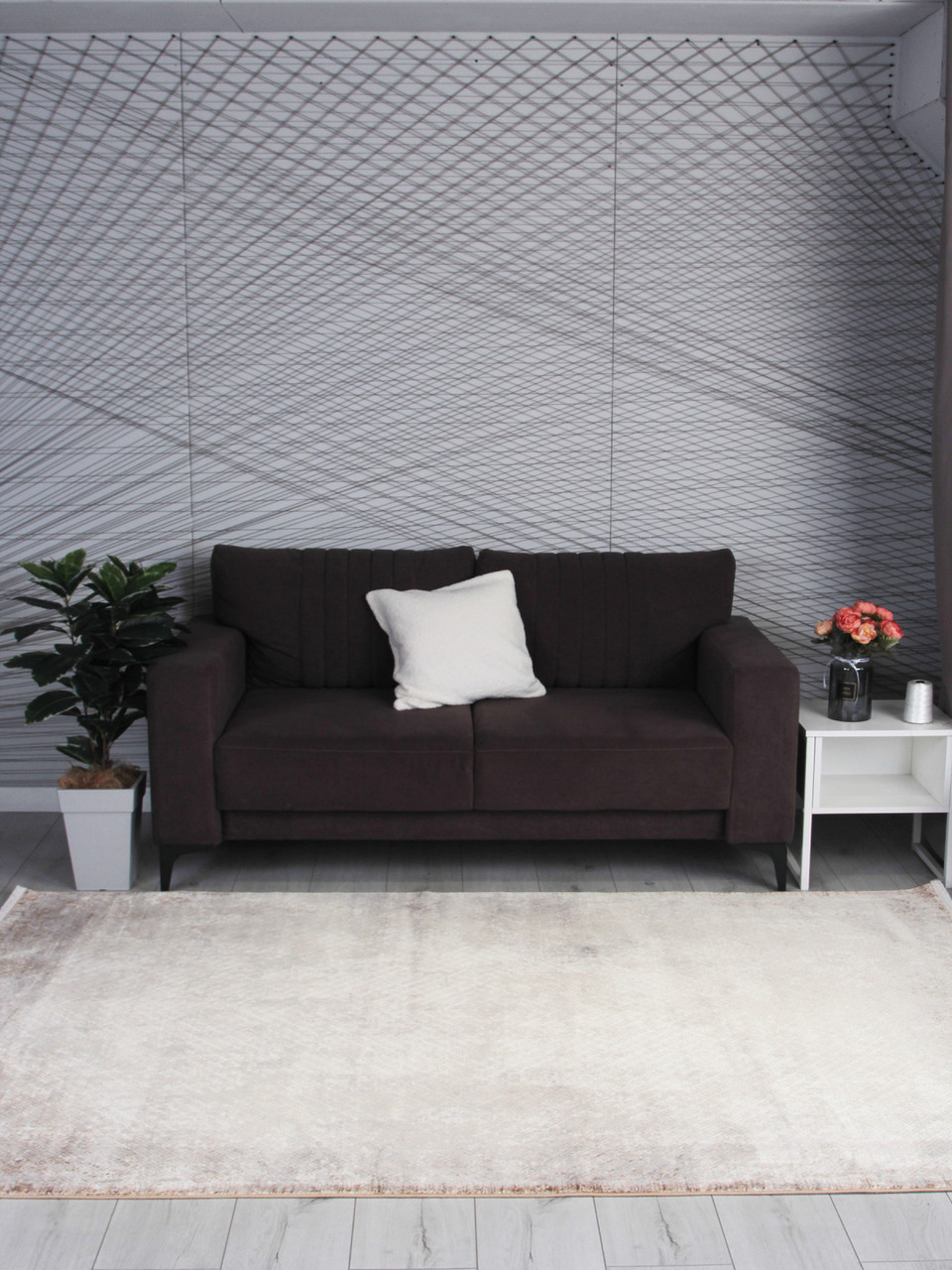 Ковер SAHAN 9340A - S.WHITE / D.BEIGE