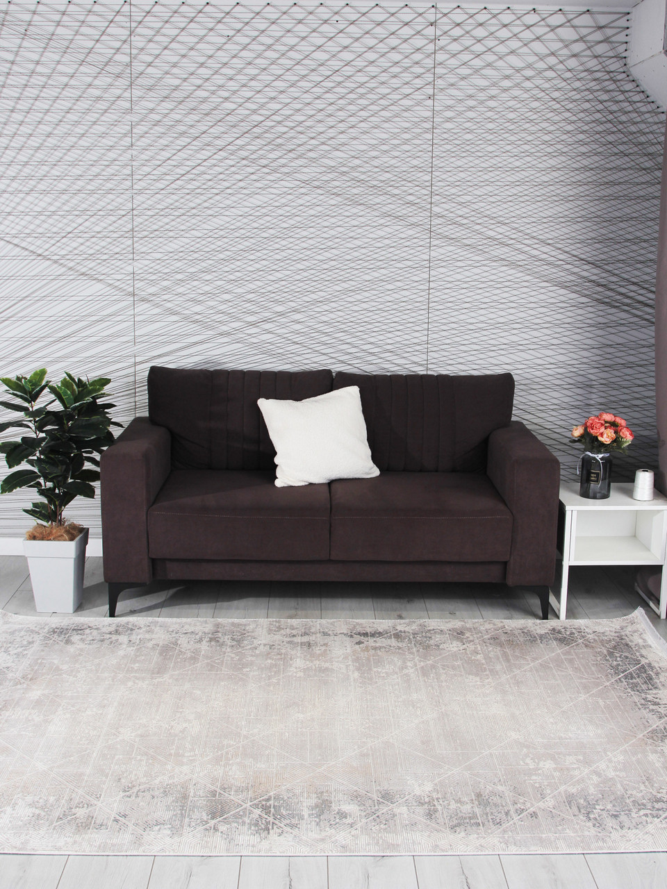 Ковер SAHAN 9237A - S.CREAM / L.GREY