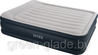 intex 67736 Надувная кровать Deluxe Pillow Rest,размер 152х203х48 см