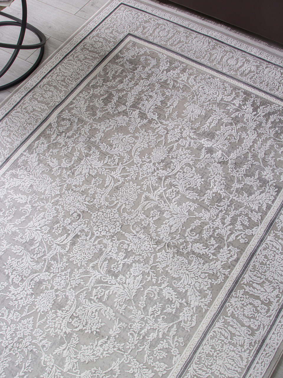 Ковер DURKAR 32229A - GREY / WHITE