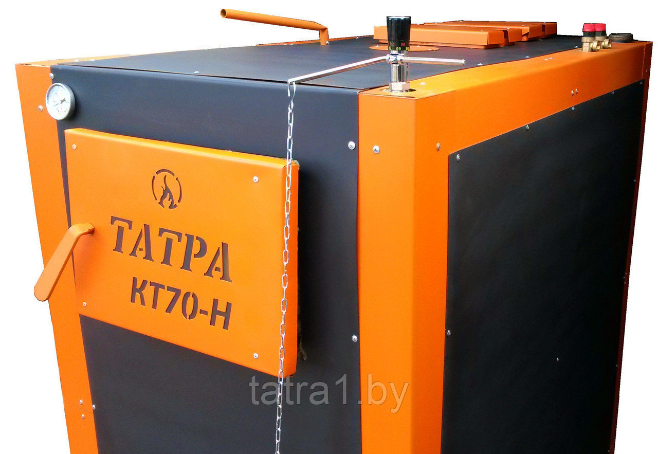 Котел Татра КТ70-Н длительного горения шахтного типа, пиролизный 70 квт - фото 4 - id-p36821380