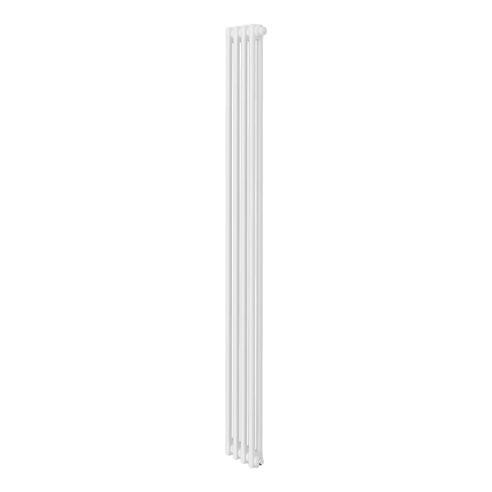 Дизайн радиатор Royal Thermo INSIGNIA VC 2180 4 секции 9016 белый нижнее подключение