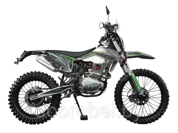 Мотоцикл Avantis Fantom CB300RL с ПТС зеленый