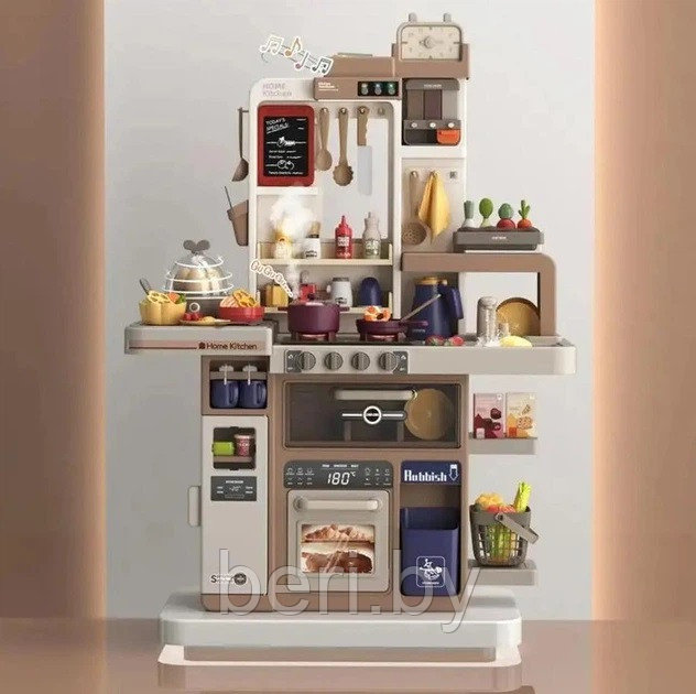 Детская игрушечная кухня Kitchen, 88 предметов, 93 см, 889-230