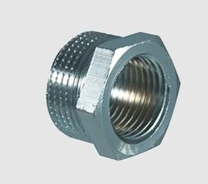 Футорка 1 1/4"х1/2" никель TDM Brass