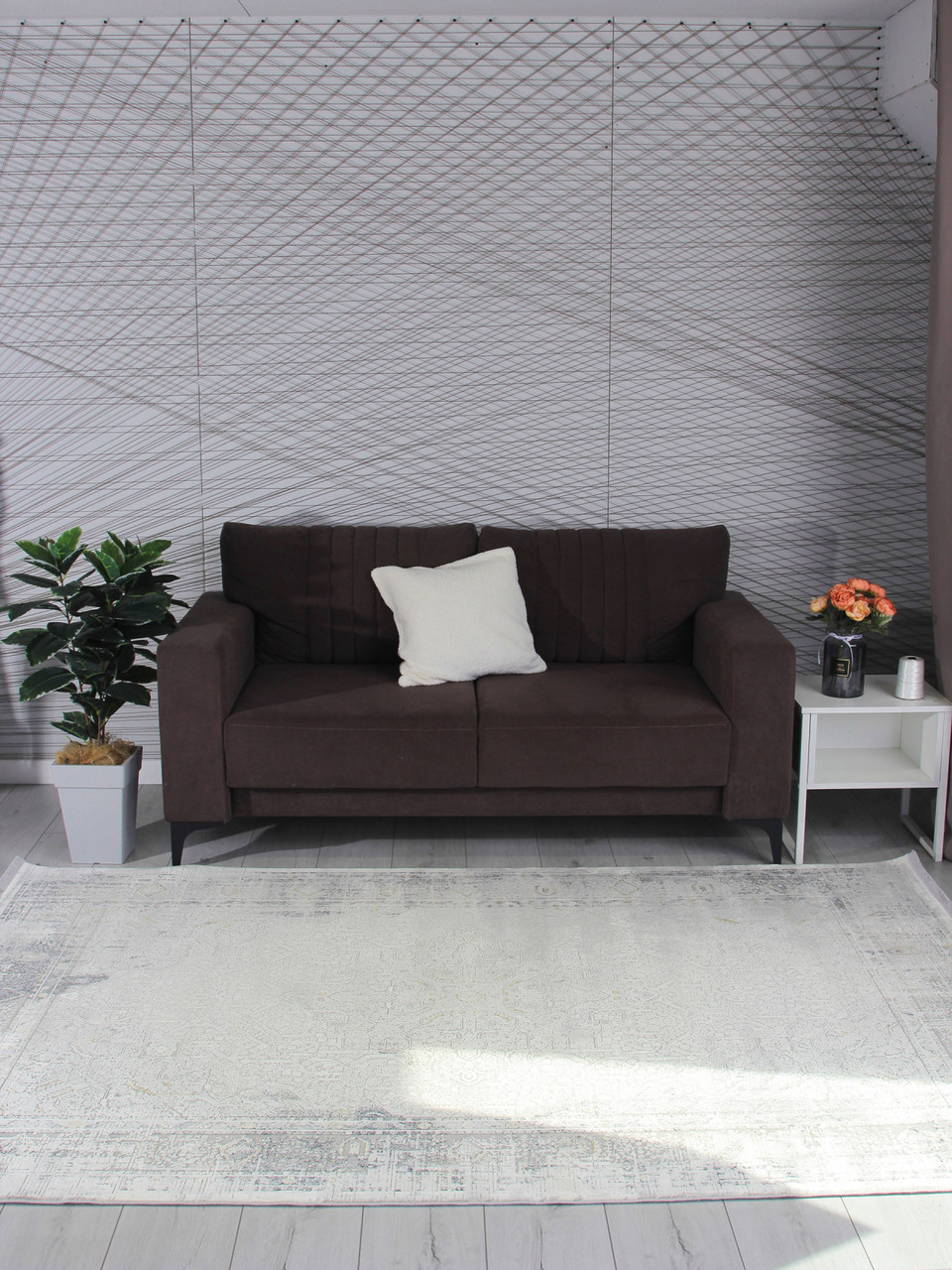 Ковер SAHAN 9361A - S.CREAM / ANTHRACITE