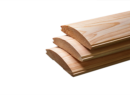 Блок-хаус сорт С 20*96*3000 пачка 1,728 м2, фото 2