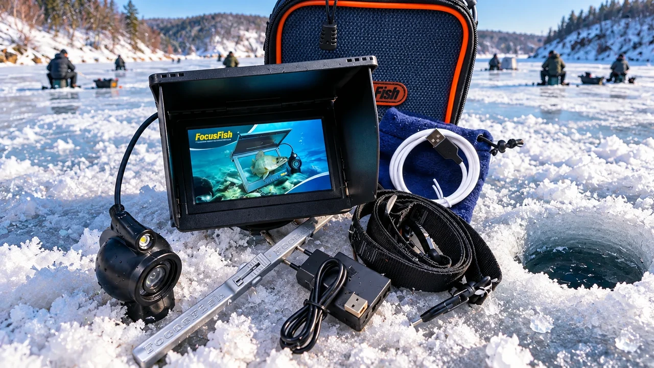 Подводная камера FocusFish 5" Компактный с записью 2026-27 года