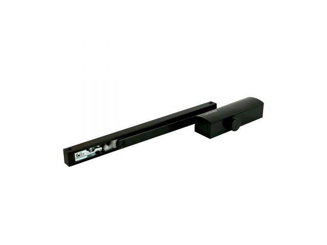 Доводчик дверной БУЛАТ PROFI ДД 802/3 AH-B (40-85 кг) черный, морозостойкий со скольз. Тягой
