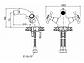 Смеситель для биде (Lt) вентильный, серия QNM AV Engineering, фото 2