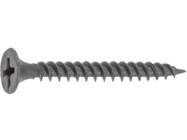 Саморез 3.5х55 мм для монтажа ГКЛ к металлу, фосфат (100 шт в пласт. конт.) STARFIX