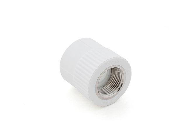 Муфта ПП комб. вн. 20х3/4", бел. РТП