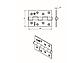 Петля 100 мм универсальная, белая (40 шт в коробе) STARFIX, фото 2