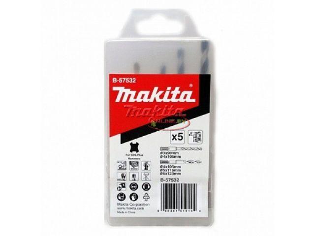 Набор сверл по металлу HSS-TiN, 5 шт. MAKITA