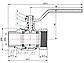 Кран шаровый 3/4" нар.-вн. ручка PN40, AV Engineering, фото 2