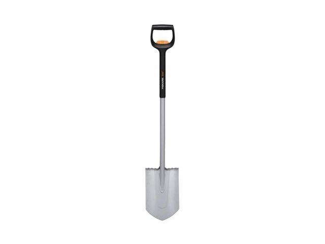 Лопата штыковая телескопическая закругленная Xact FISKARS