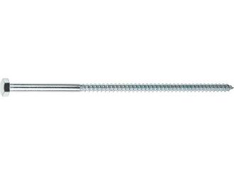 Шуруп 12х280 мм шестигр. головка, цинк, DIN 571 STARFIX