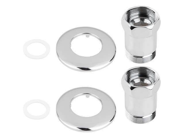 Американка прямая 1 1/4" вн.-нар. ХРОМ, AV Engineering (2 шт. в уп.)
