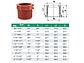 Футорка ПП 3/4" нар. х 1/2" вн. кор., AV Engineering, фото 2