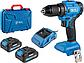 Аккум. дрель-шуруповерт BULL SR 1803 в чем. XLTpro БЕСЩЕТ., 2x2 А*ч, 18 В, 45 Н*м, БЗП 10 мм, фото 2