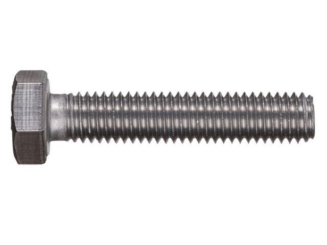 Болт М16х65 шестигр., нерж.сталь (А2), DIN 933 (25 шт в уп.)