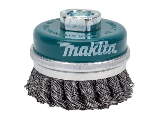 Щетка д/шлиф.маш. проволочная чашечная 100 мм MAKITA