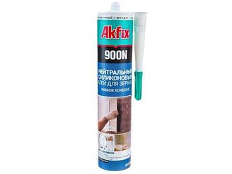 Силикон для зеркал Akfix 900N прозрачный, 280мл