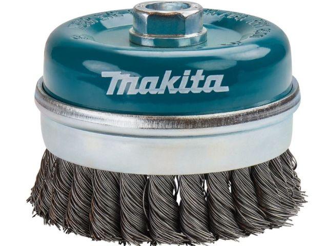 Щетка д/шлиф.маш. проволочная чашечная 100 мм MAKITA