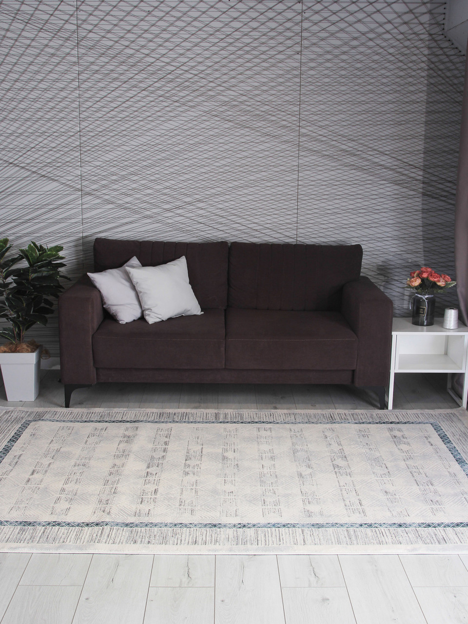 Ковер SAHAN 9244B - S.L.GREY / P.D.BLUE