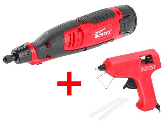 Гравер аккумуляторный WORTEX MG 1213 ELi в кор. + аксессуары + АКЦИЯ ( WORTEX GG 071