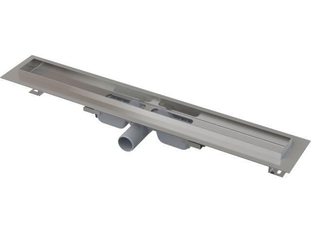 Водоотводящий желоб с порогами для цельной решетки, Alcaplast