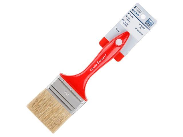 Кисть плоская 3"-70мм смеш. щетина (стены, фасады) COLOR EXPERT