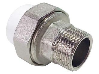 Американка ПП (усил.) нар. 20х1/2", бел. РТП