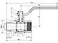 Кран шаровый 1/2" нар.-вн. ручка PN40, AV Engineering, фото 2