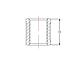 Муфта 1 1/4" вн.-вн. чугун оцинк., AV Engineering, фото 2
