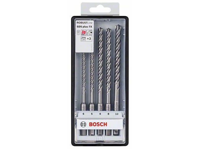 Набор сверл SDS-plus-7X (5шт) BOSCH