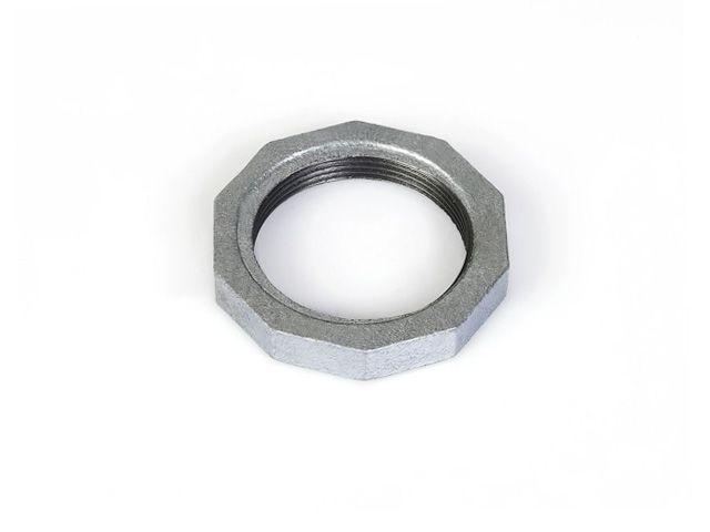 Контргайка 1/2" чугун оцинк., (2 шт. инд. упак.), AV Engineering