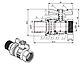 Кран шаровый 3/4" нар.-вн. бабочка (со сгоном) PN40, AV Engineering, фото 2