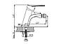 Смеситель для биде (Lt) D40, серия CID AV Engineering, фото 2