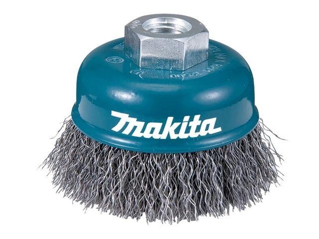 Щетка д/шлиф.маш. проволочная чашечная 75 мм MAKITA
