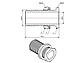 Врезка 1/2" нар., AV Engineering, фото 2