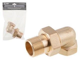 Американка угловая 1" вн.-нар., AV Engineering (инд. упак.)